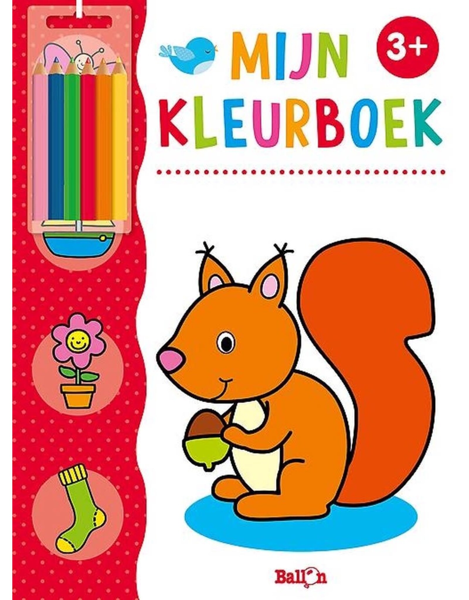 Mijn Kleurboek met Kleurpotloodjes 3+