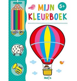 Ballon Media Mijn Kleurboek Met Kleurpotloodjes 5+