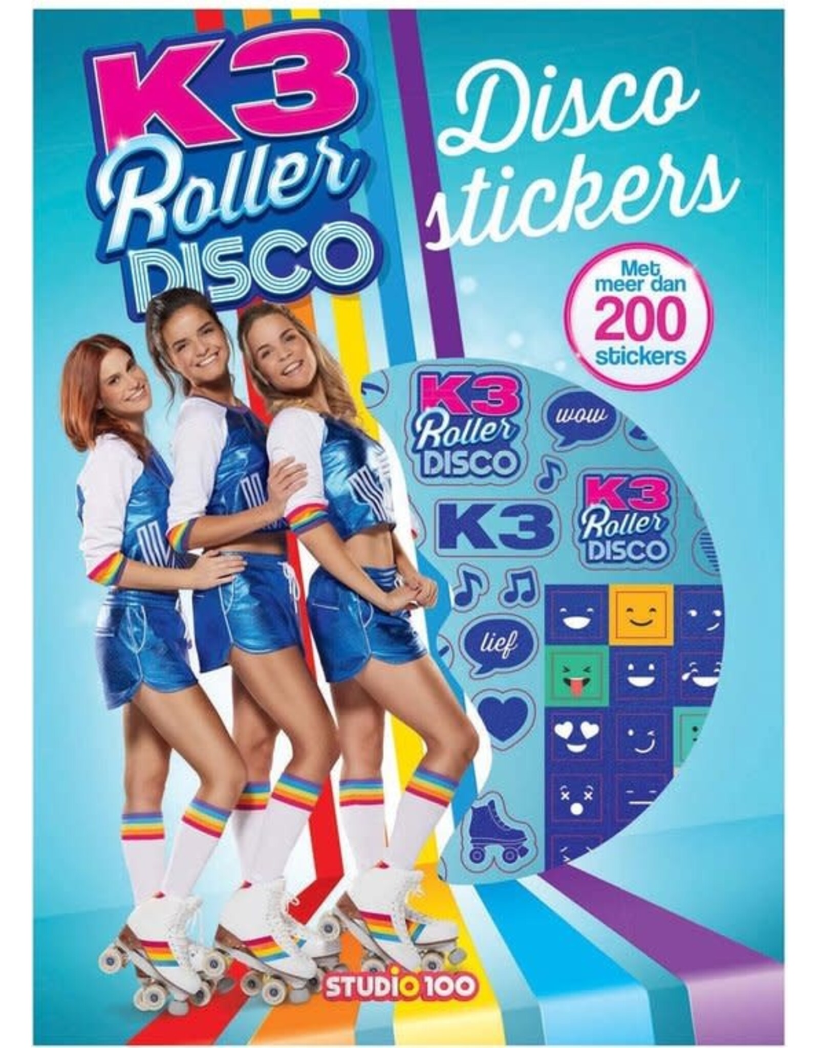 Studio 100 Studio 100 K3 Roller Disco Stickerboek