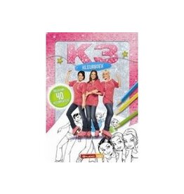 Studiod 100 K3 Kleurboek Glitter