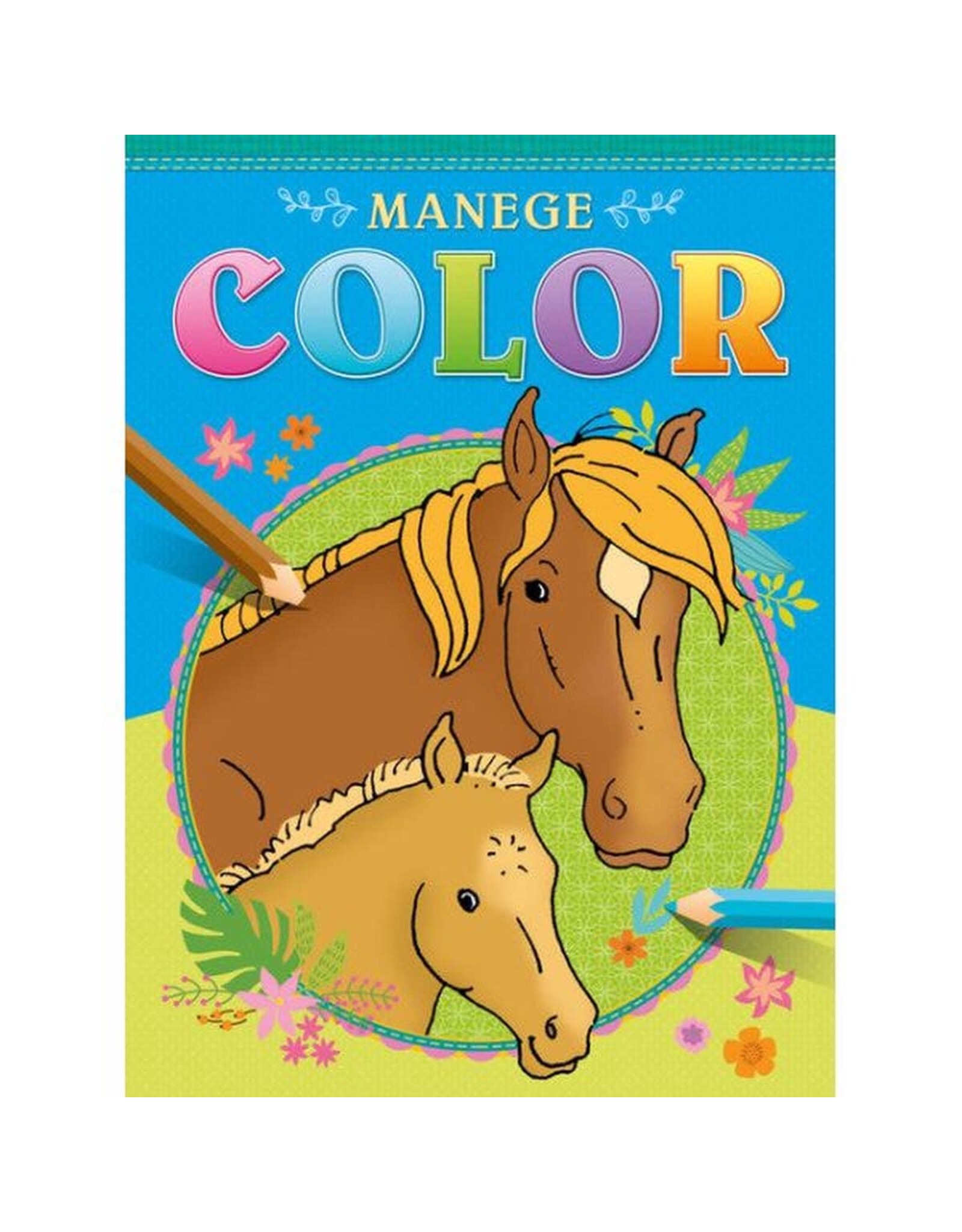 Deltas Kleurboek: Manege Color