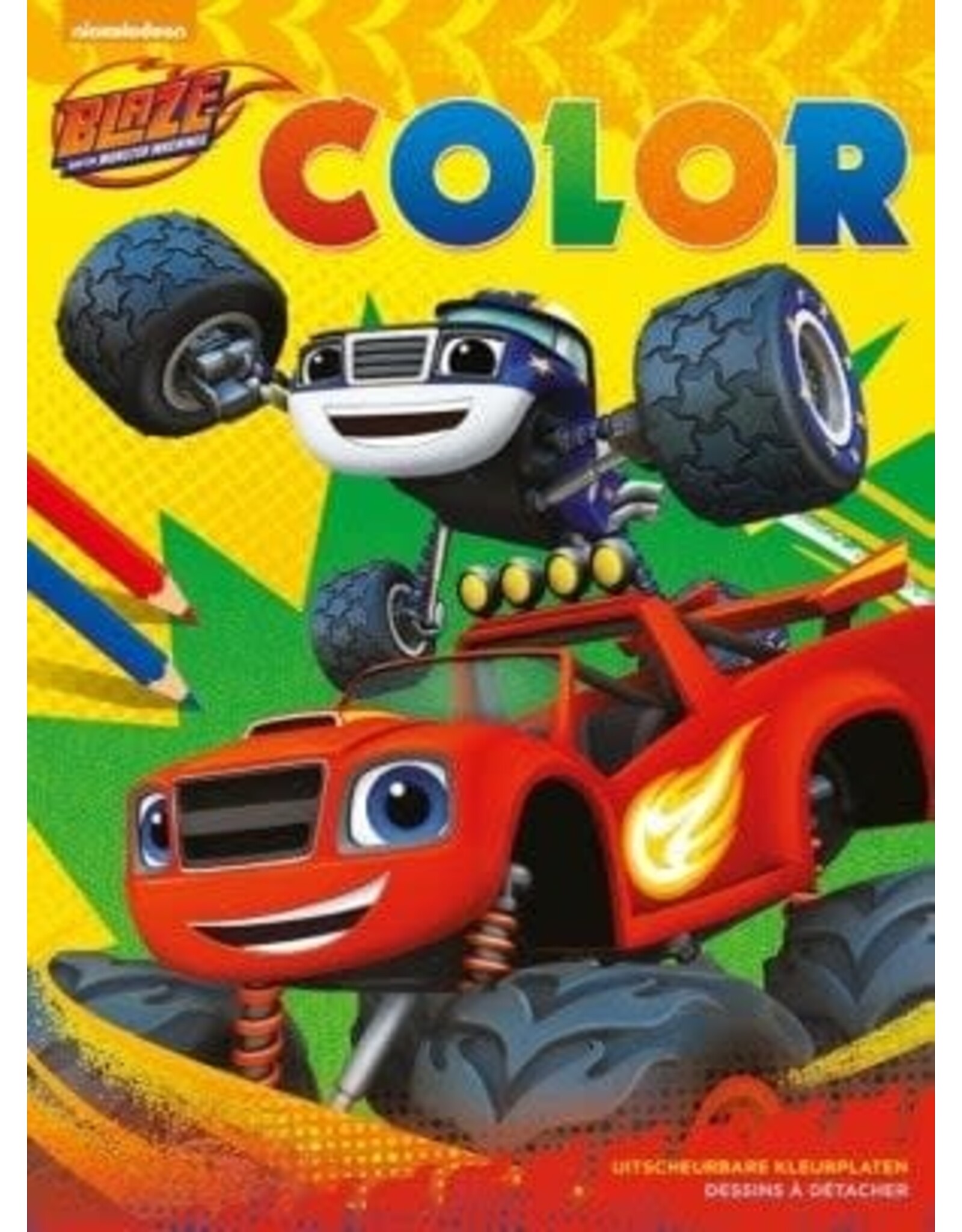 Kleurboek: Blaze and the Monster Machines Color