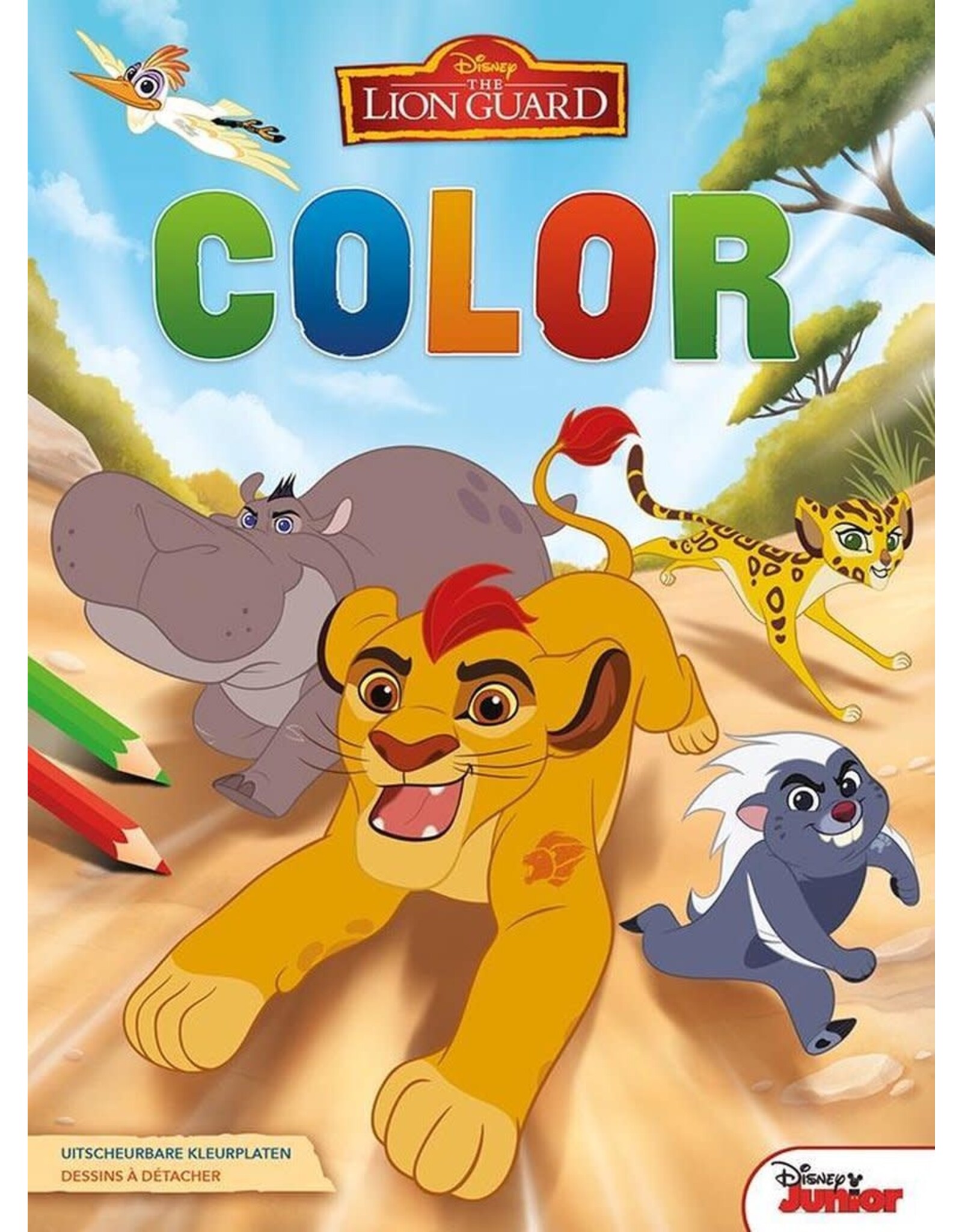 Kleurboek: Disney Color The Lion Guard