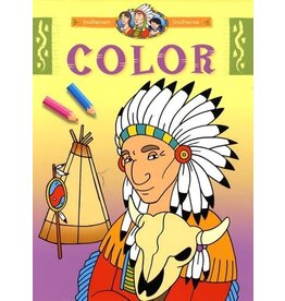 Kleurboek: Indianen Color