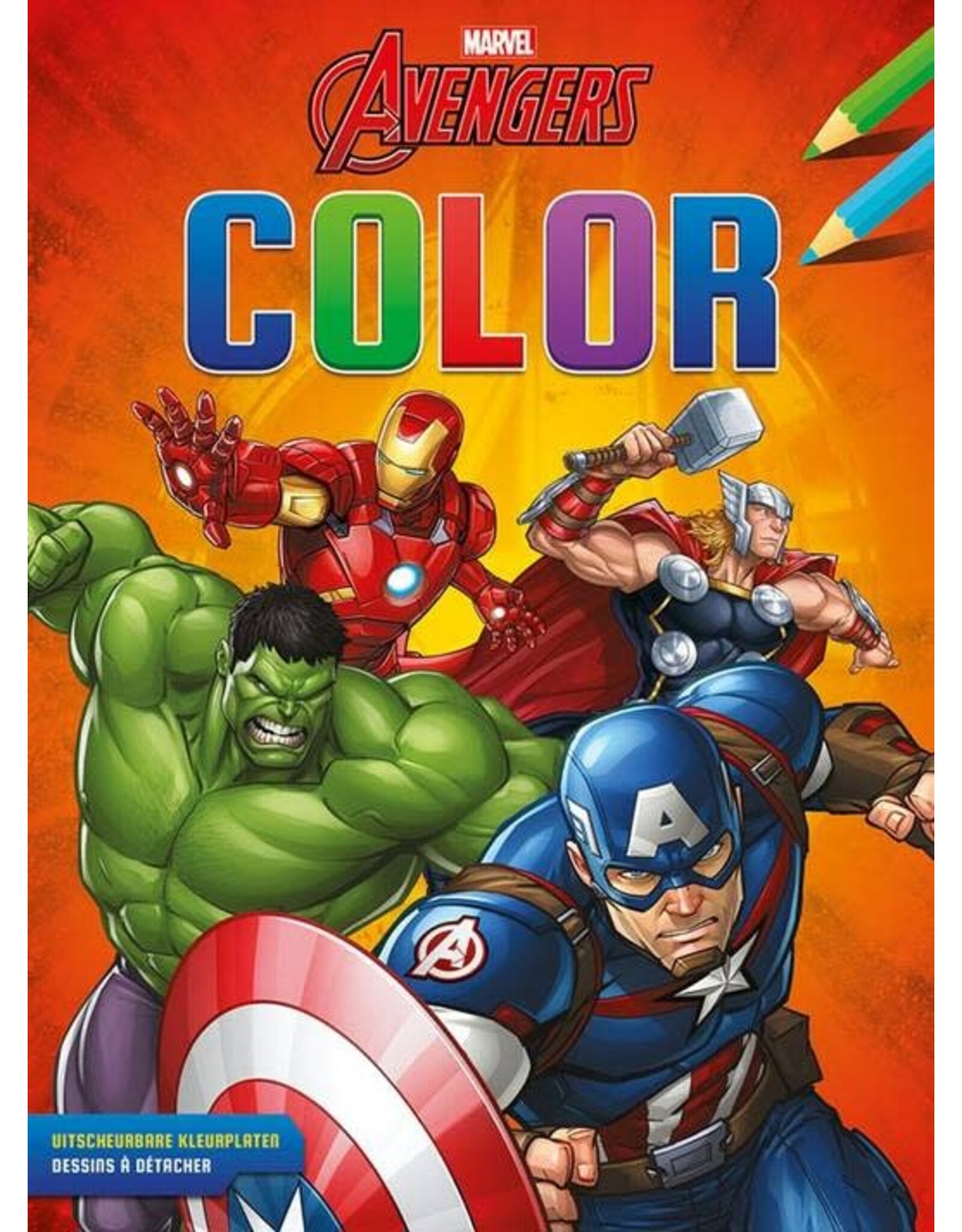 Kleurboek: Avengers Color