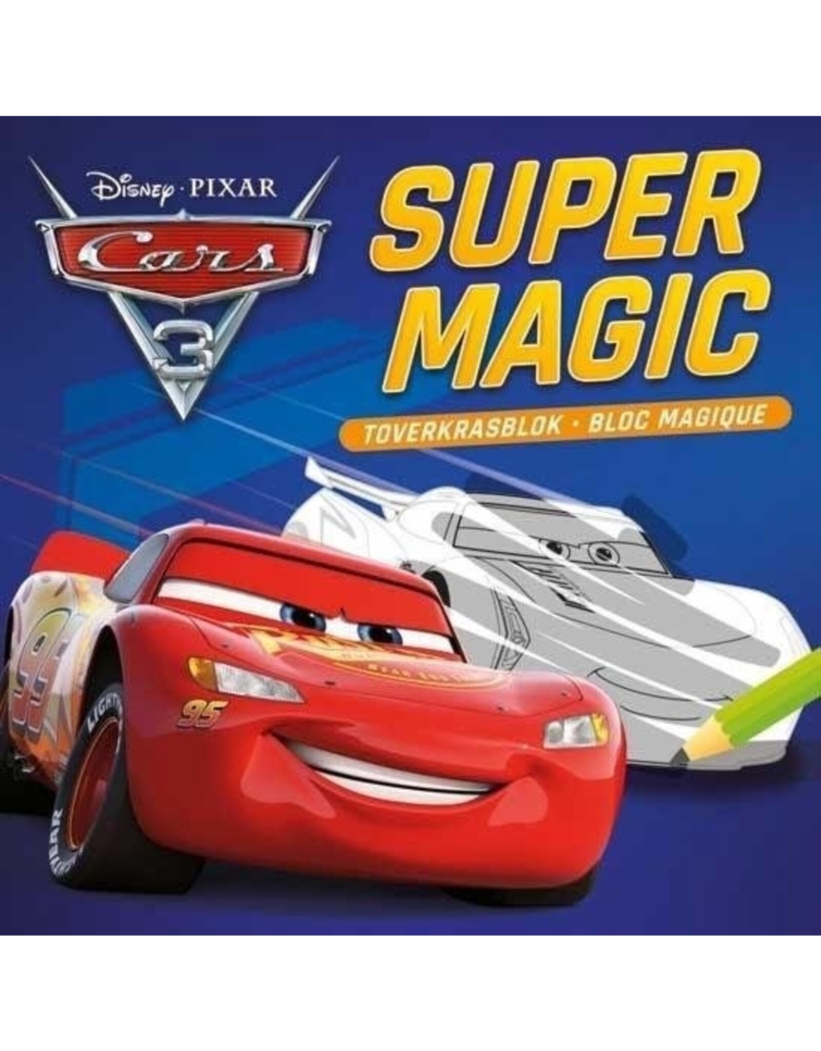 Super Magic Toverkrasblok Disney Pixar Cars 3