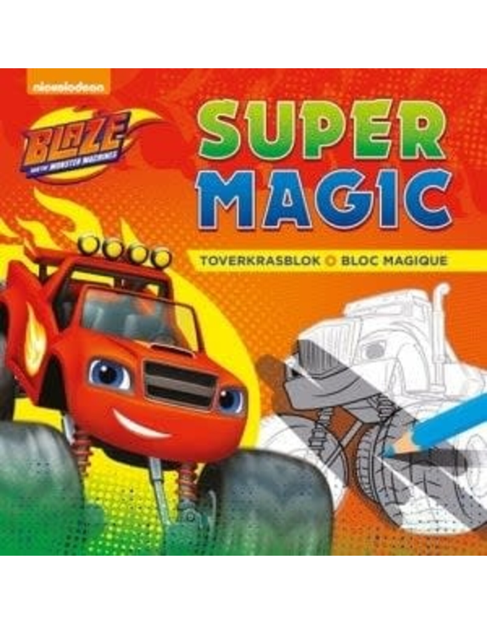 Super Magic Toverkrasblok Blaze and the Monster Machines