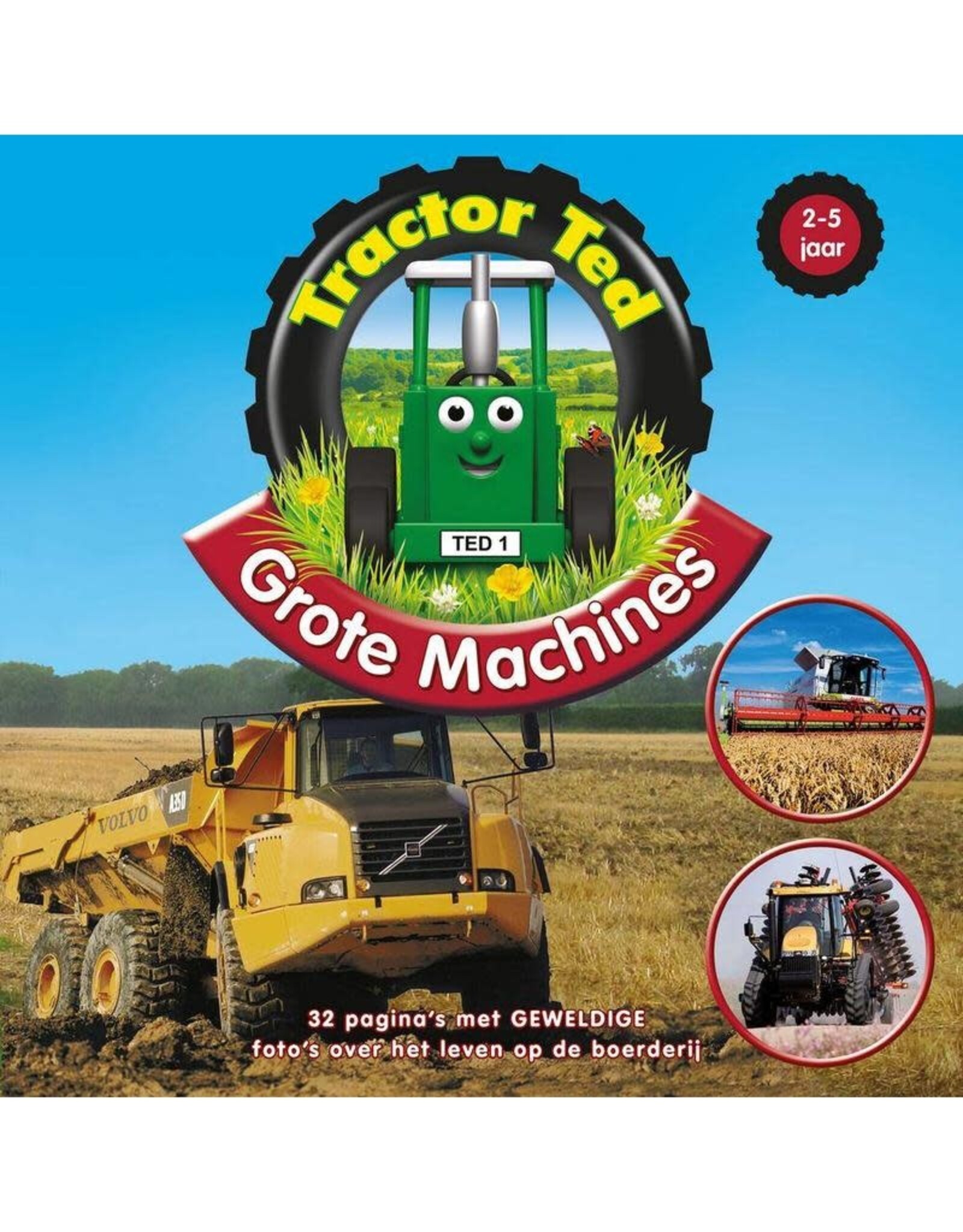 Boek Tractor Ted:  Grote Machines (2 -5 jaar)