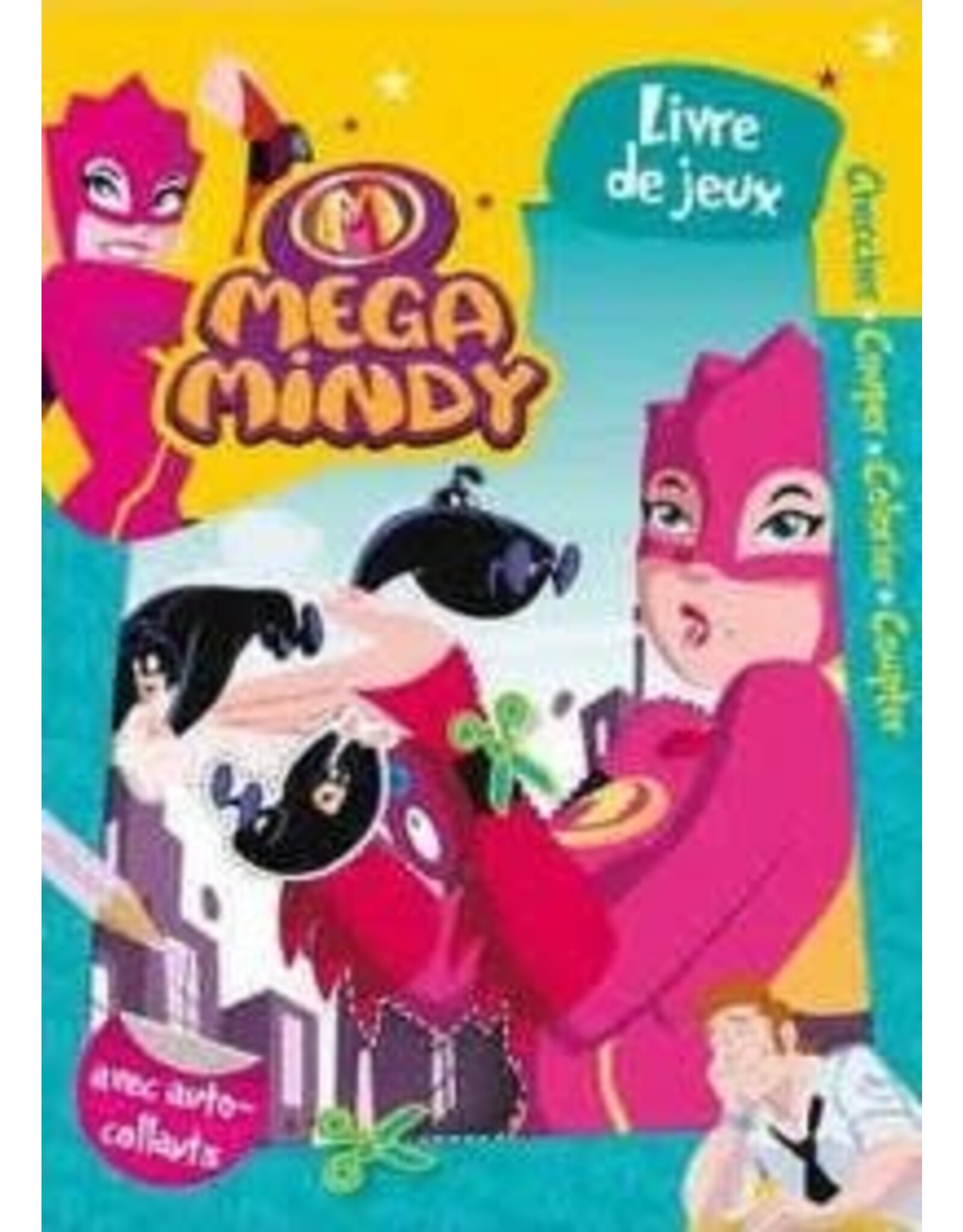 Doeblok Mega Mindy met Stickers