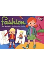 Fashion Teken- en Kleurpret: Little Miss Trendy