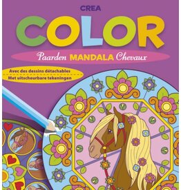 Crea Color Paarden Mandala