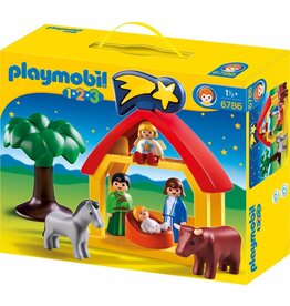 Playmobil Playmobil 1.2.3 Kerst 6786 Kerststal