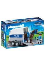 Playmobil Playmobil City Action 6922 Bereden Politie met Trailer
