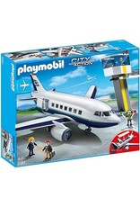 Playmobil Playmobil City Action 5261 Vracht- en Passagiersvliegtuig met Verkeerstoren