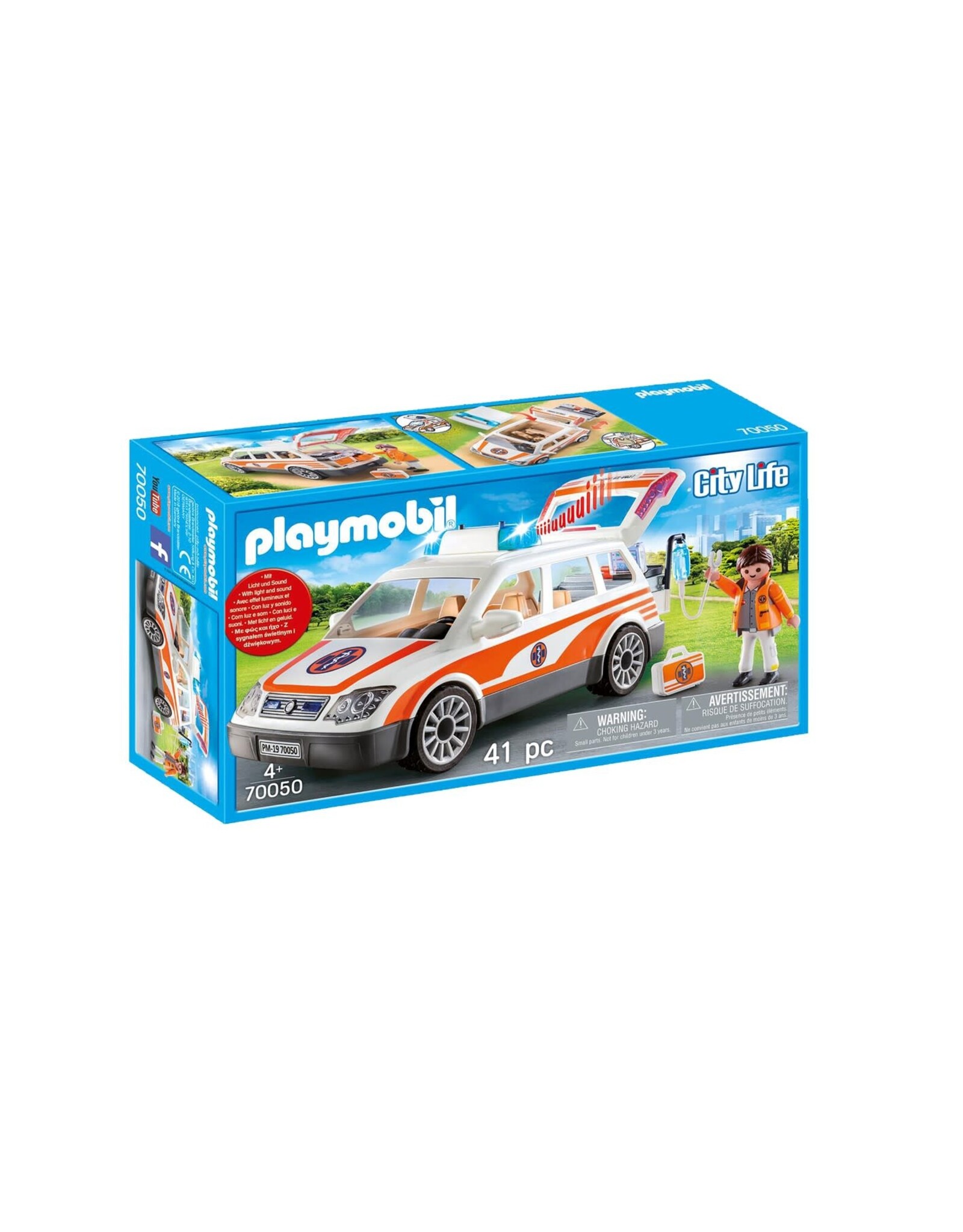 Playmobil Playmobil City Life 70050 Mobiel Medisch Team