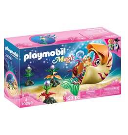 Playmobil Playmobil Magic 70098 Zeemeermin met Zeeslakkengondel