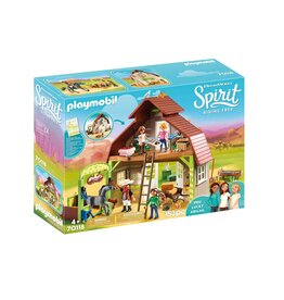 Playmobil Playmobil  Spirit 70118 Schuur Met Lucky Pru en Abigail