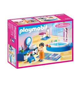 Playmobil Playmobil Dollhouse 70211 Badkamer met Ligbad