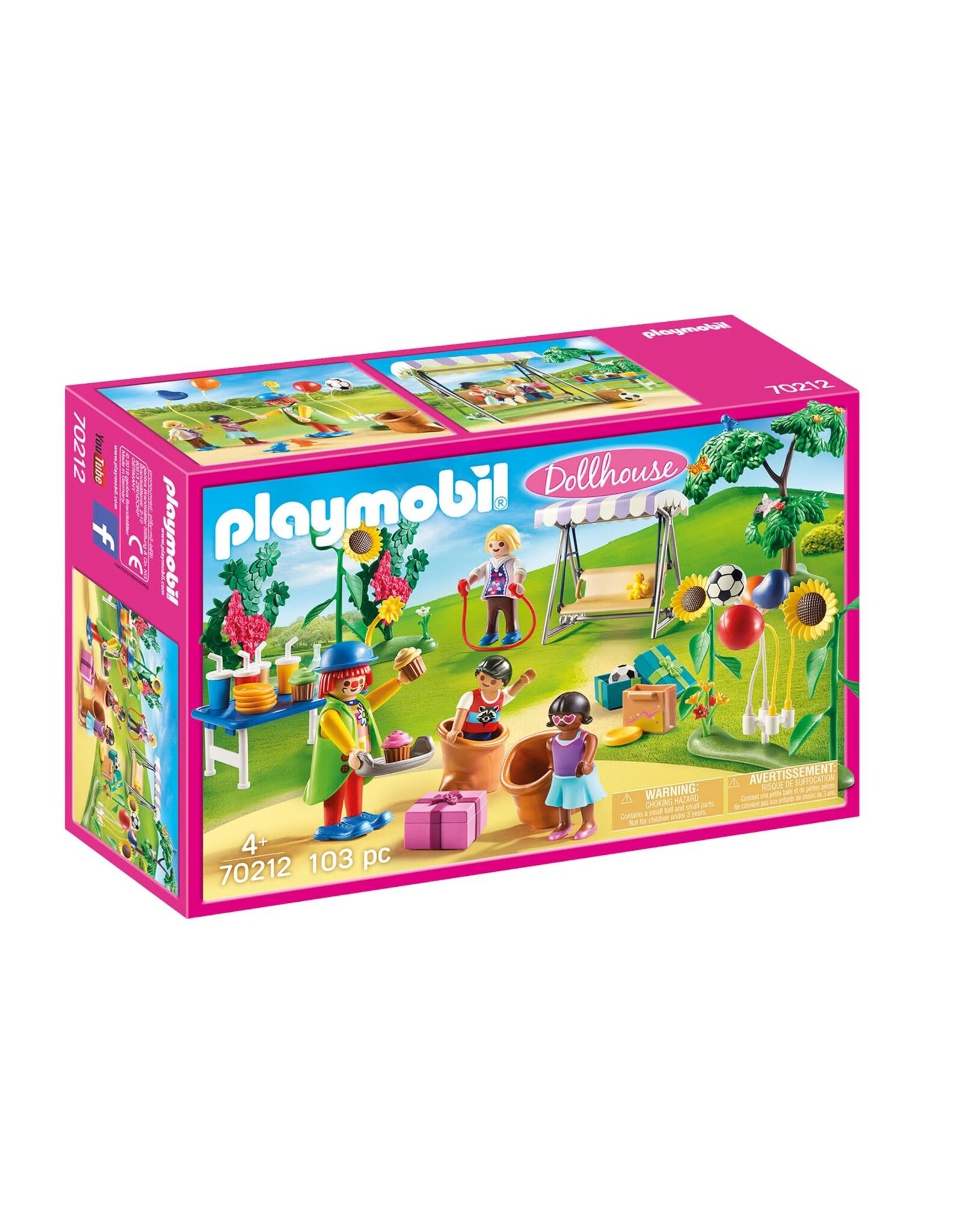 Playmobil Playmobil Dollhouse 70212 Kinderfeestje met Clown