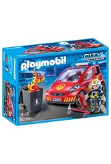 Playmobil Playmobil City Action 9235 Brandweerman met Interventievoertuig