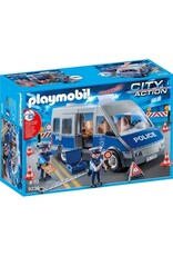 Playmobil Playmobil City Action 9236 Politie-Interventiewagen met Wegversperirng