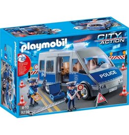 Playmobil Playmobil City Action 9236 Politie-Interventiewagen met Wegversperirng