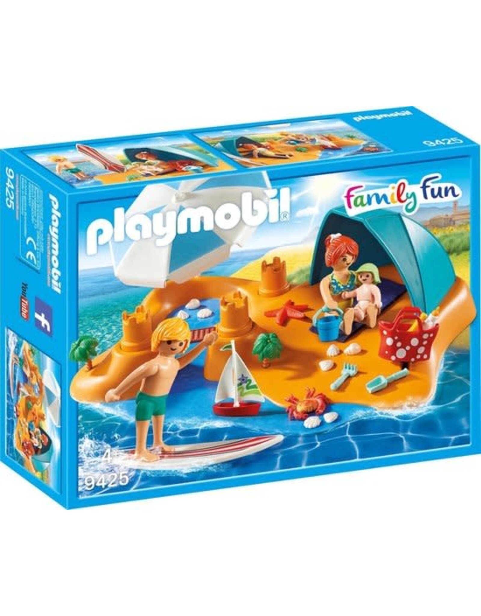 Playmobil Playmobil Family Fun 9425 Familie aan het Strand