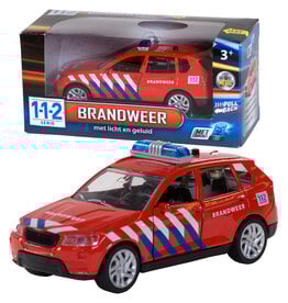112 Brandweerauto met Licht en Geluid