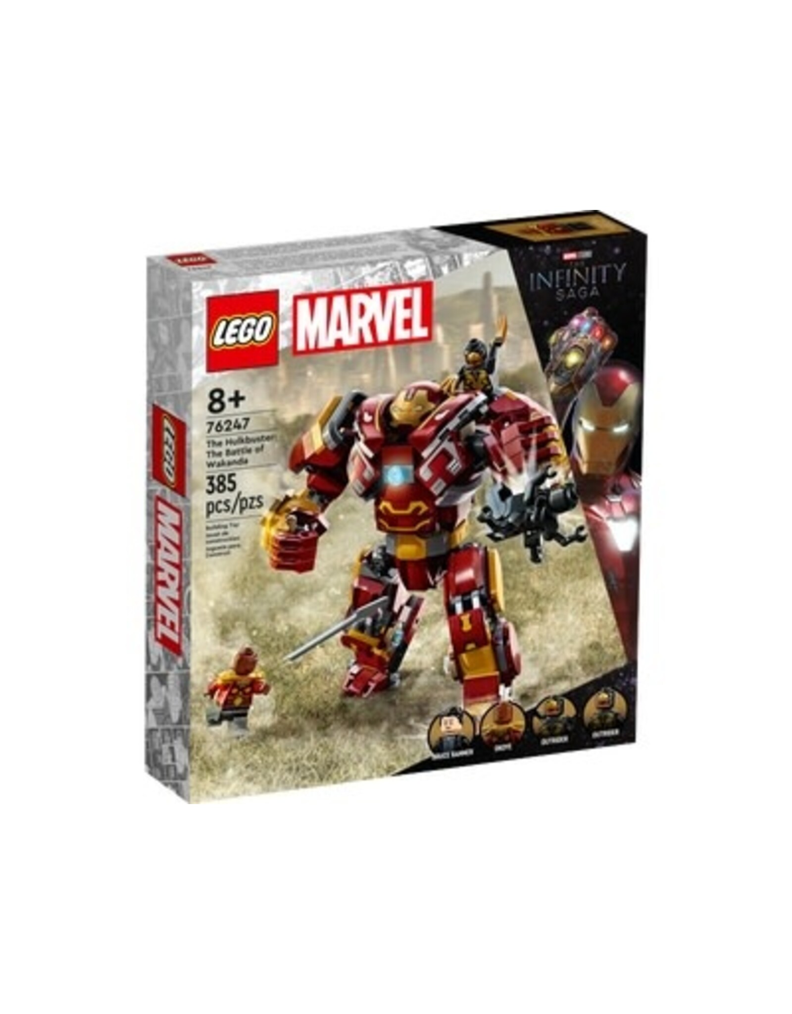LEGO Lego Super Heroes Marvel 76247 De Hulkbuster: De slag om Wakanda - Infinity Saga