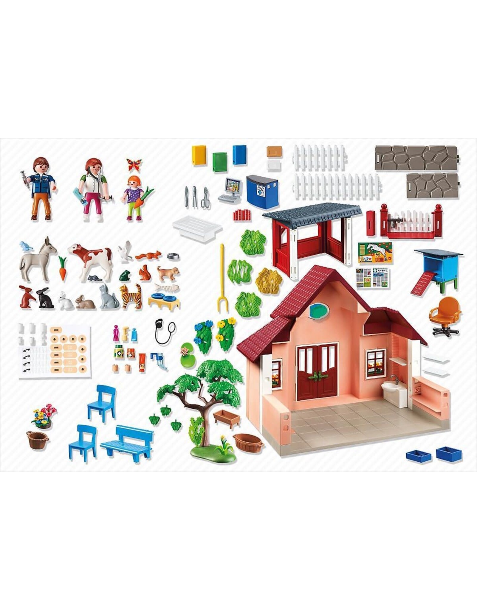 Playmobil Playmobil City Life 5529 Dierenkliniek met Stal