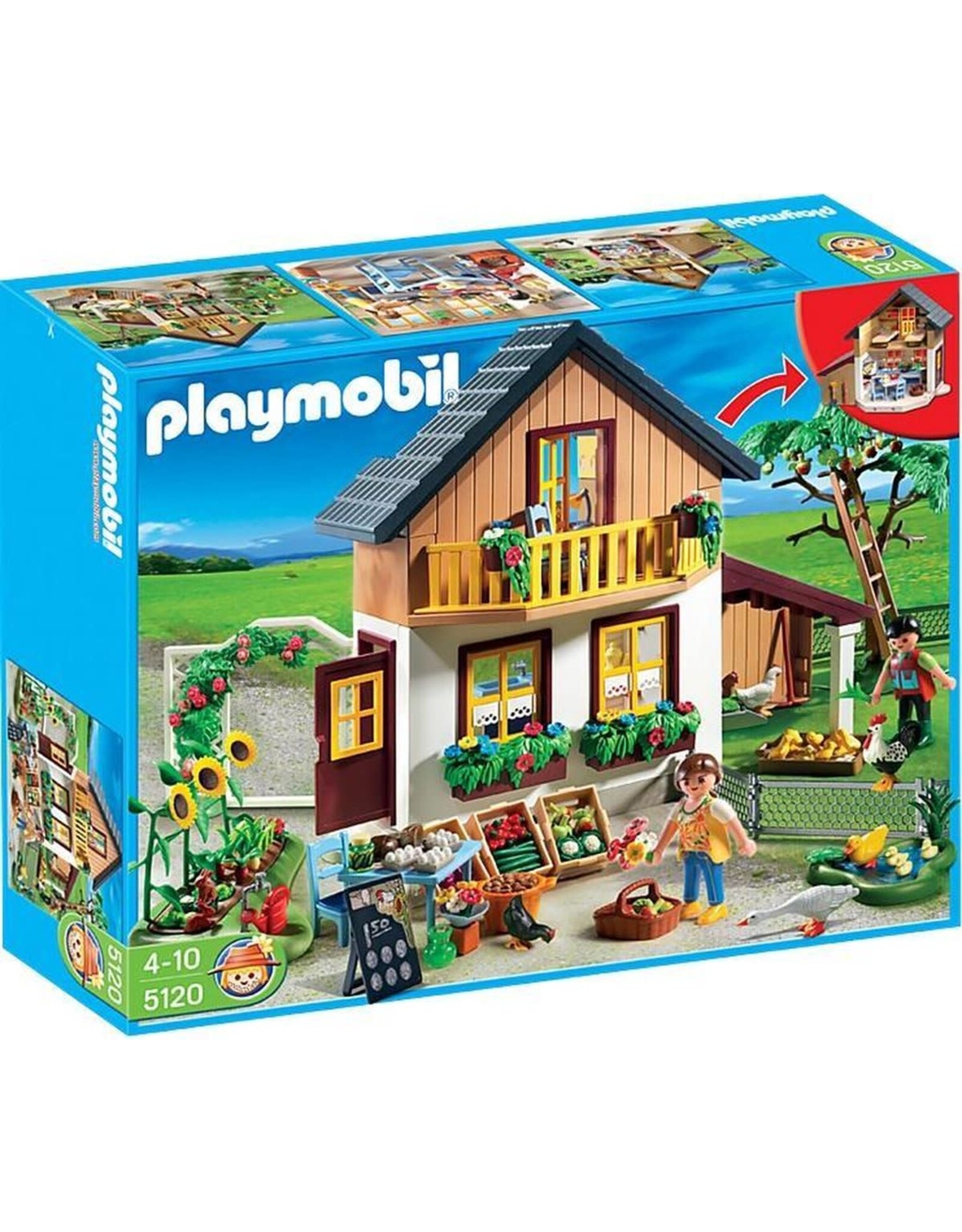 Playmobil Playmobil 5120 Hoeve met Bio-winkel