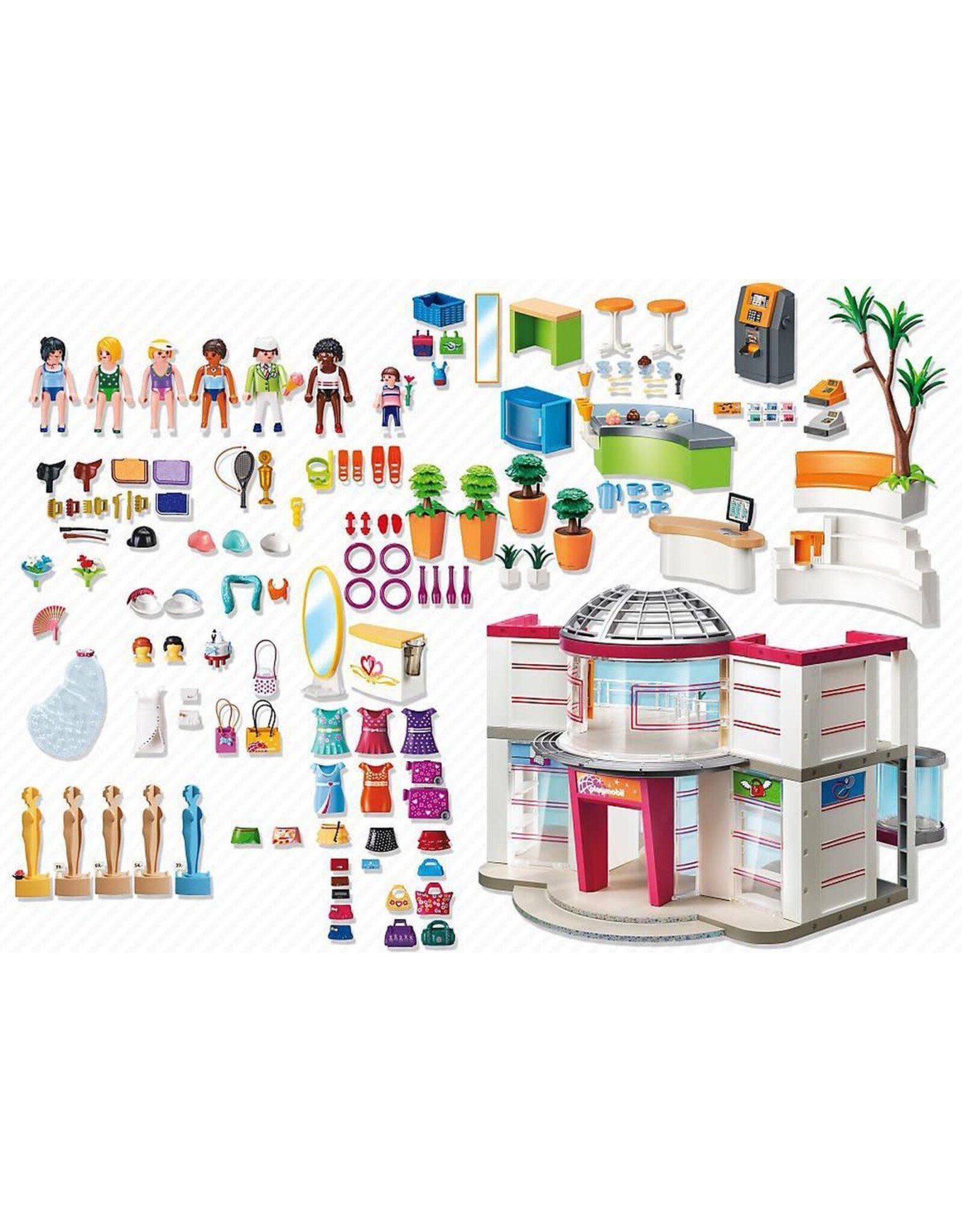 Playmobil Playmobil City Life 5485 Compleet Ingericht Winkelcentrum