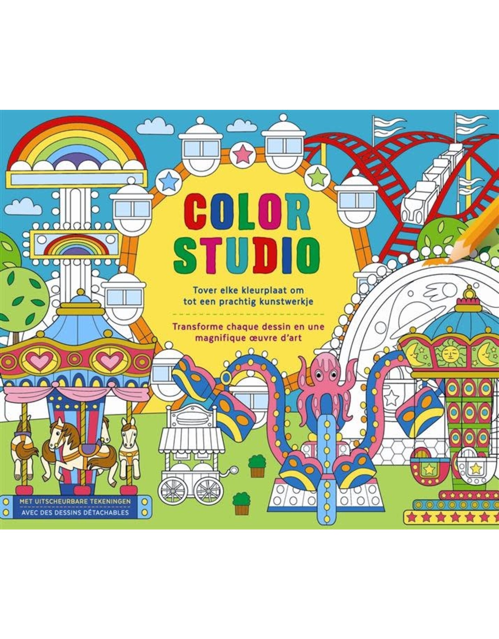 Color Studio met Uitscheurbare Tekeningen