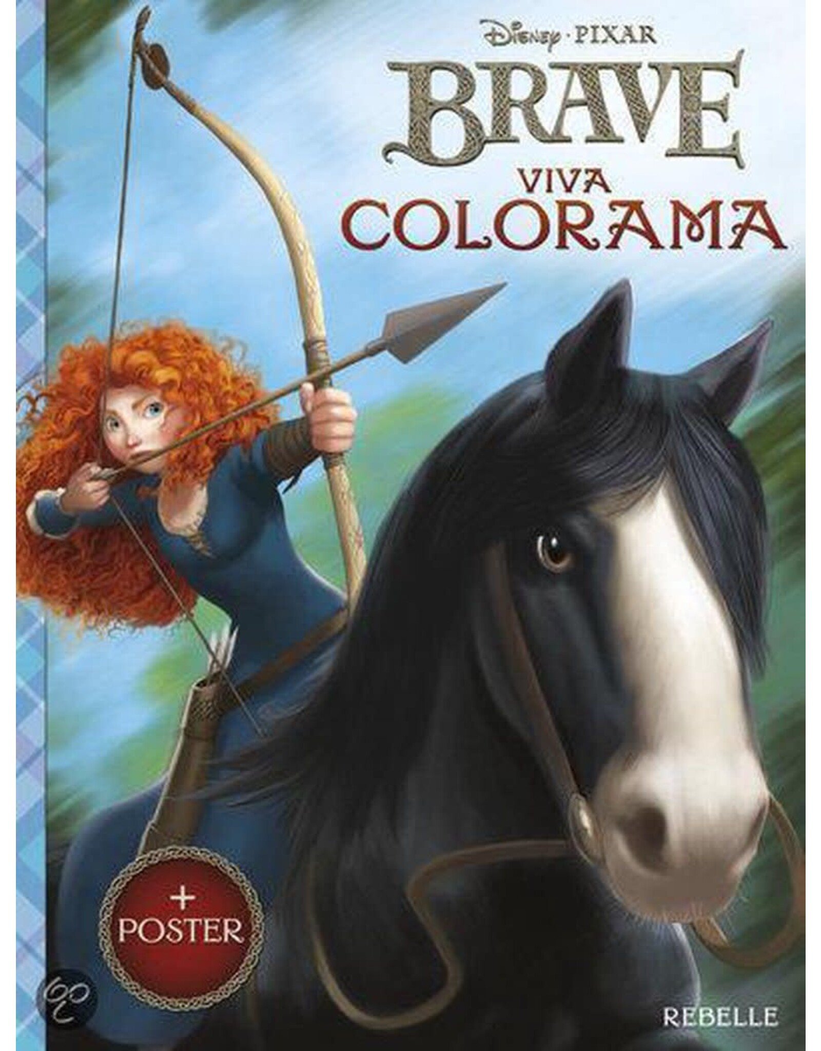 Viva Colorama Disney Pixar Brave + Poster