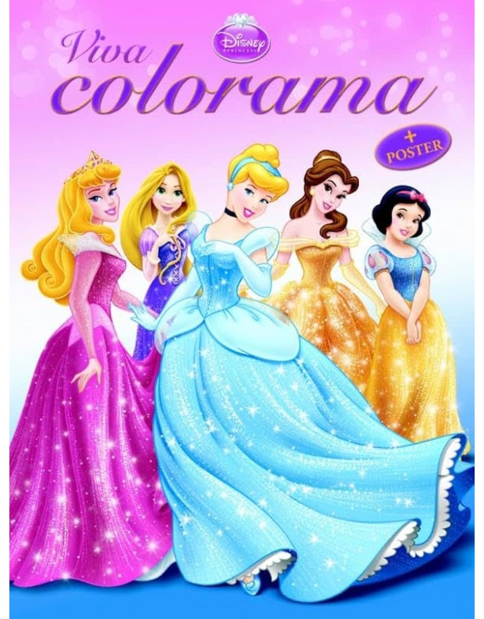 Viva Colorama: Disney Princess + Poster