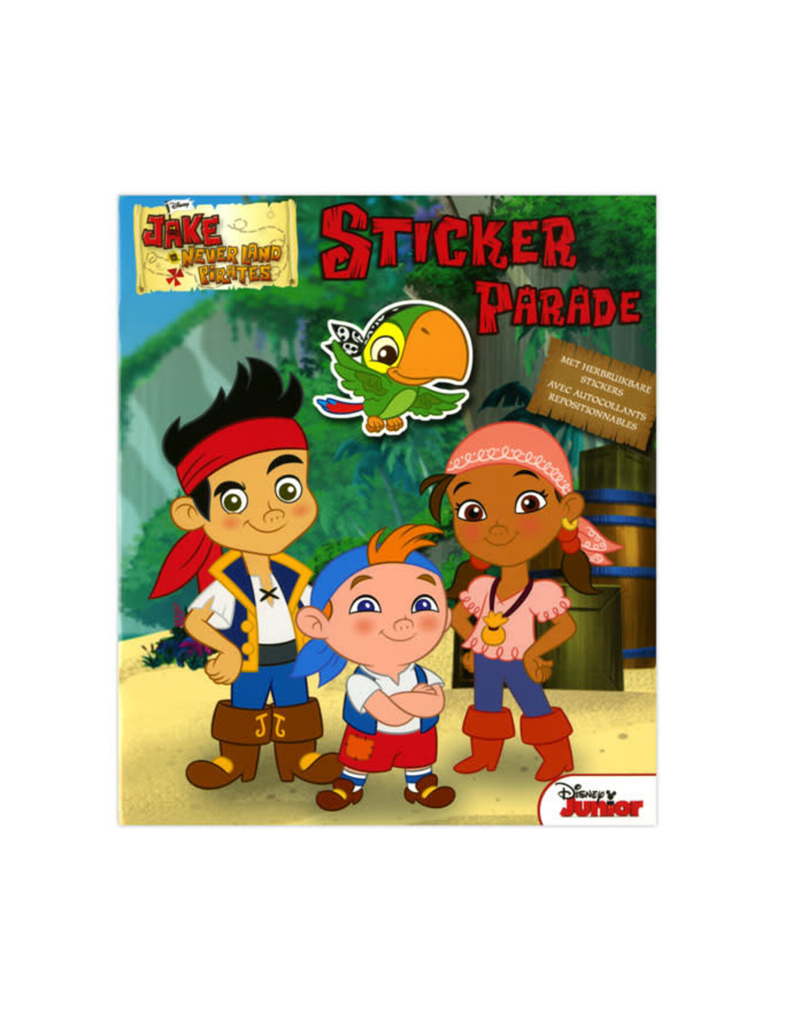 Disney Sticker Parade: Jake And The Neverland Pirates