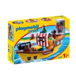 Playmobil Playmobil 1-2-3 9118 Piratenschip