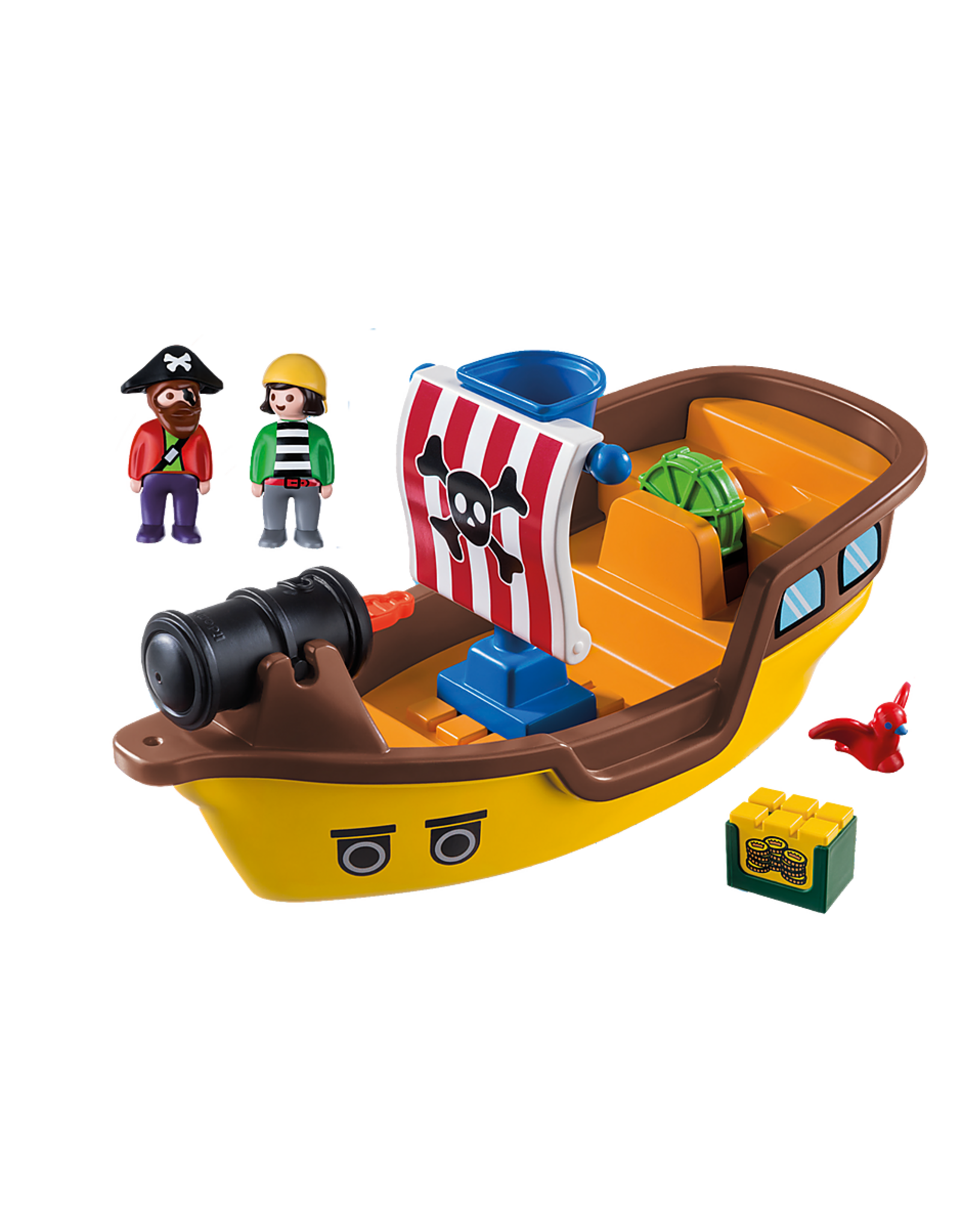 Playmobil Playmobil 1-2-3 9118 Piratenschip