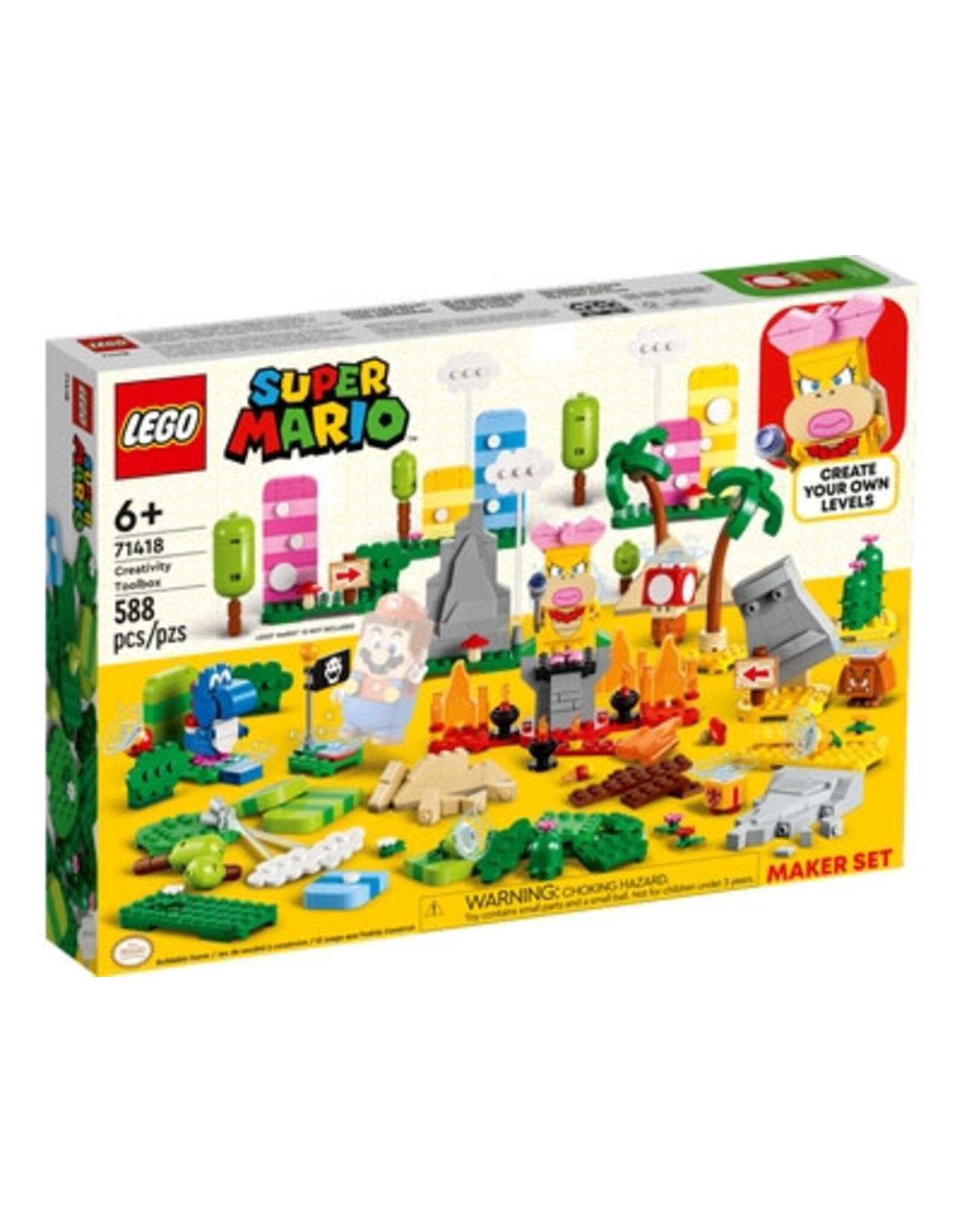 LEGO Lego Super Mario 71418 Makersset: Creatieve gereedschapskist