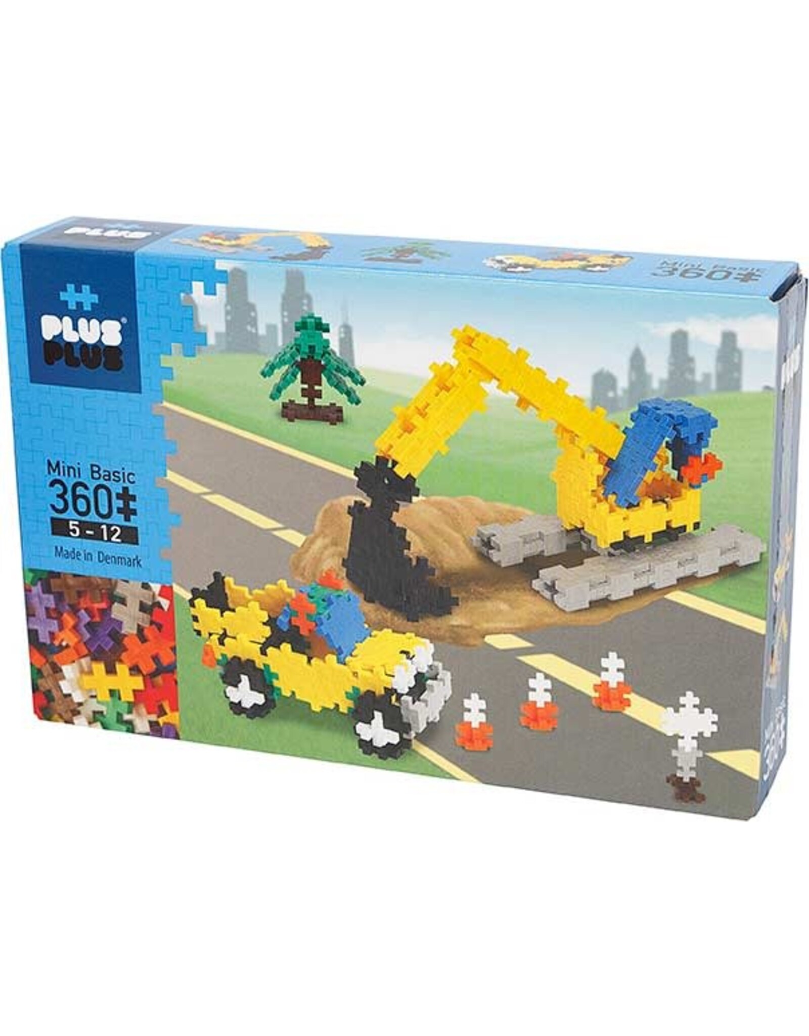 Plus-Plus Plus-Plus Mini Basic - Wegwerkers (360 Stukjes)