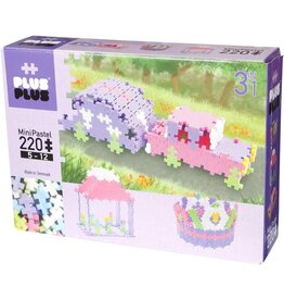Plus-Plus Plus-Plus Mini Pastel 3 in 1 (220 Stukjes)