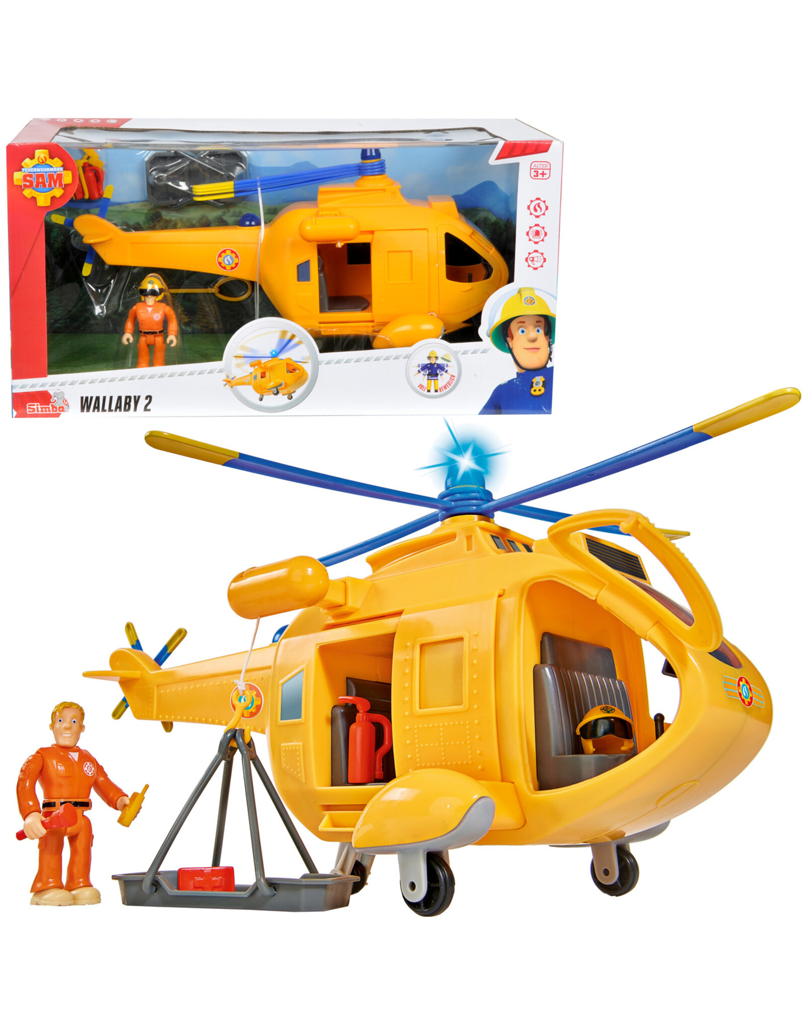 Simba Brandweerman Sam Heli Wallaby