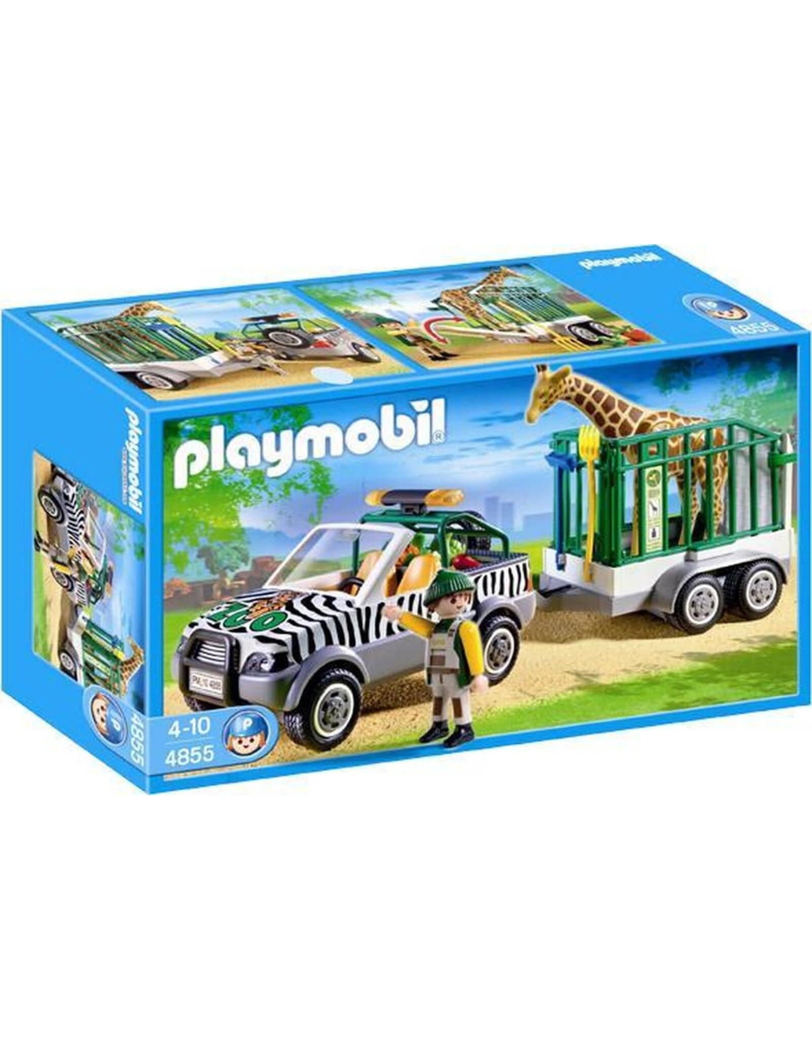 Playmobil 4855: Dierentransport met Aanhanger