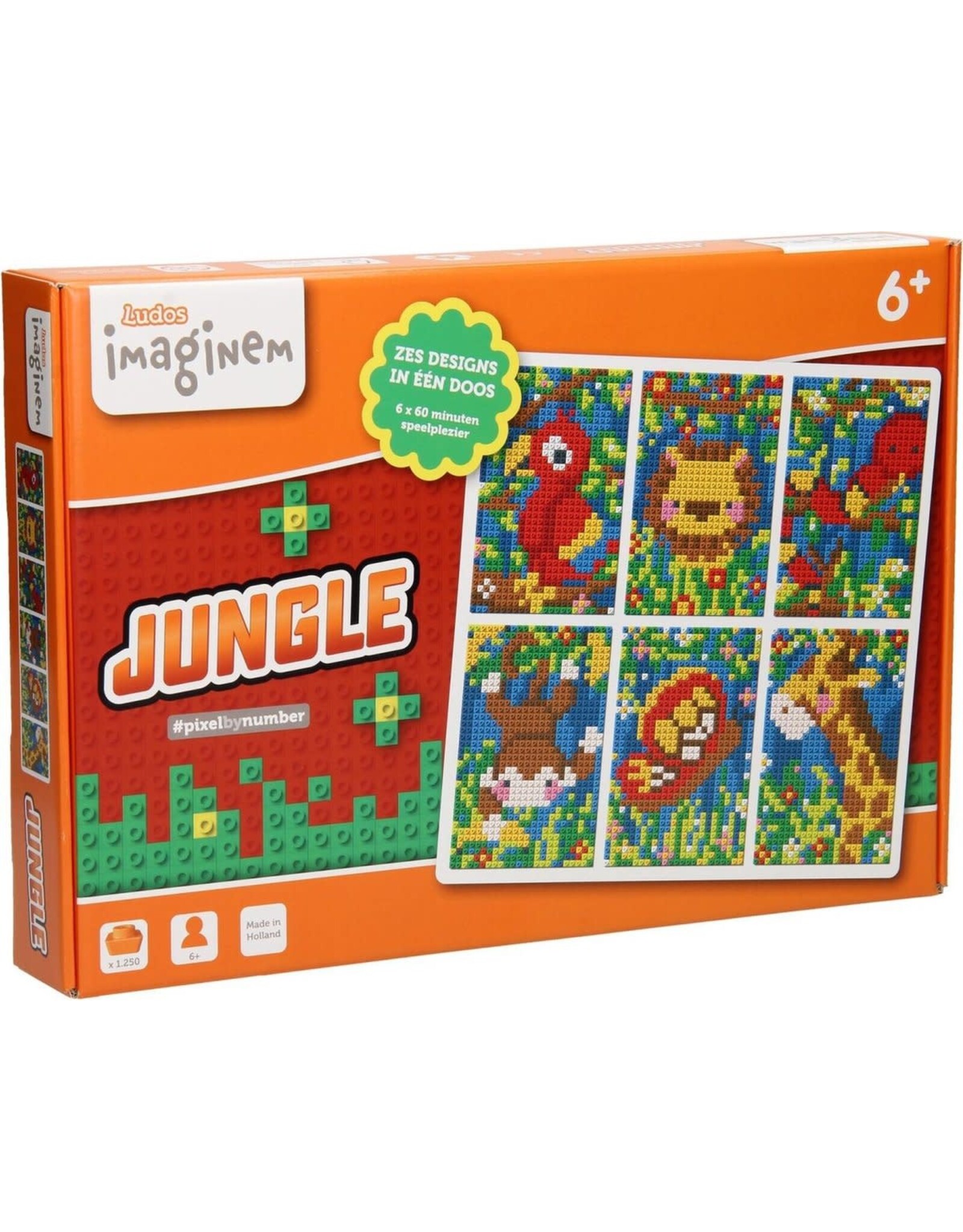 Ludos Imaginem starterset - Jungle (1250 Stukjes)