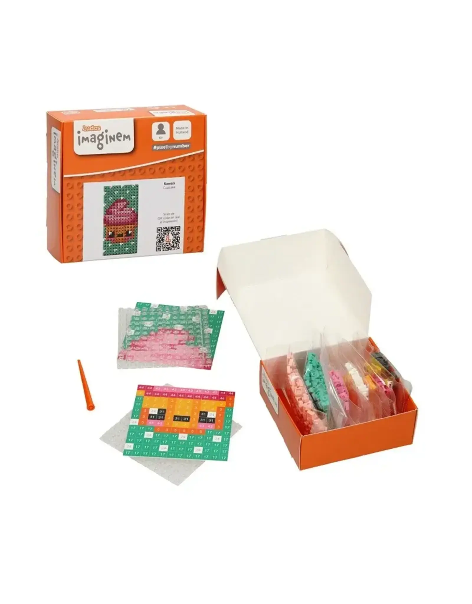 Ludos Imaginem Kawaii Cupcake (288 Stukjes)