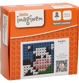 Ludos Imaginem Boerderij Koe (144 Stukjes)