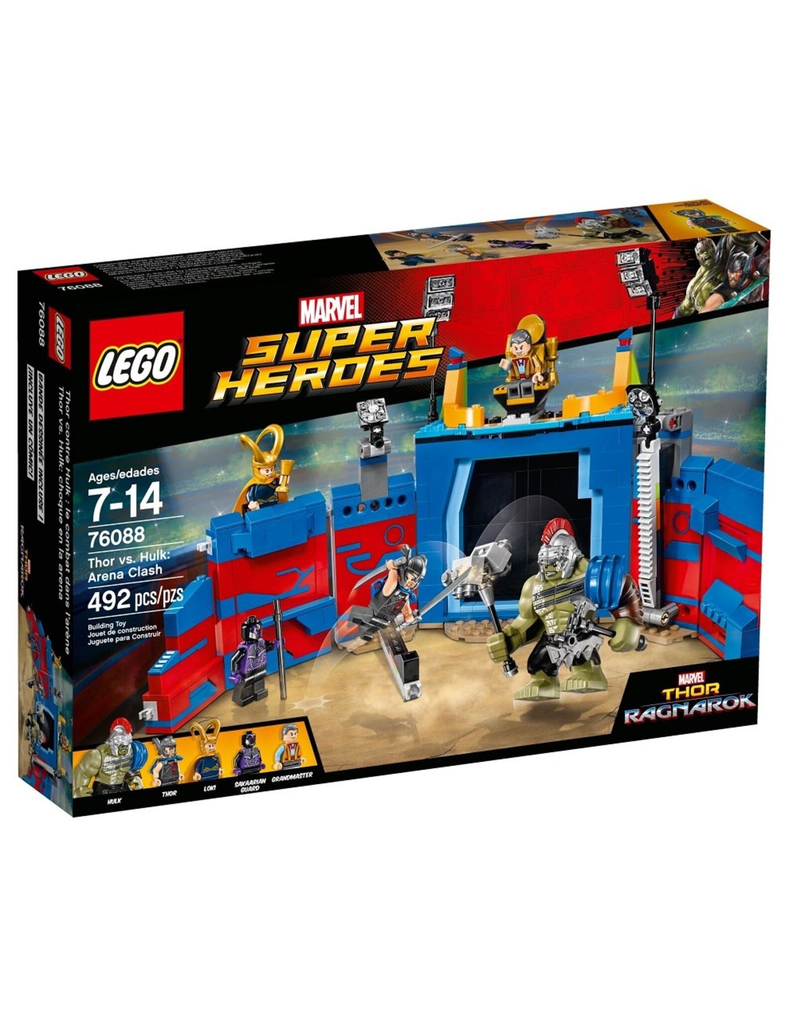 LEGO Lego Super Heroes 76088 Thor vs. Hulk: Arenagevecht - Thor Vs Hulk: Arena Clash
