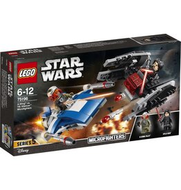 LEGO Lego Star Wars 75196 A-Wing Vs Tie Silencer Microfighters