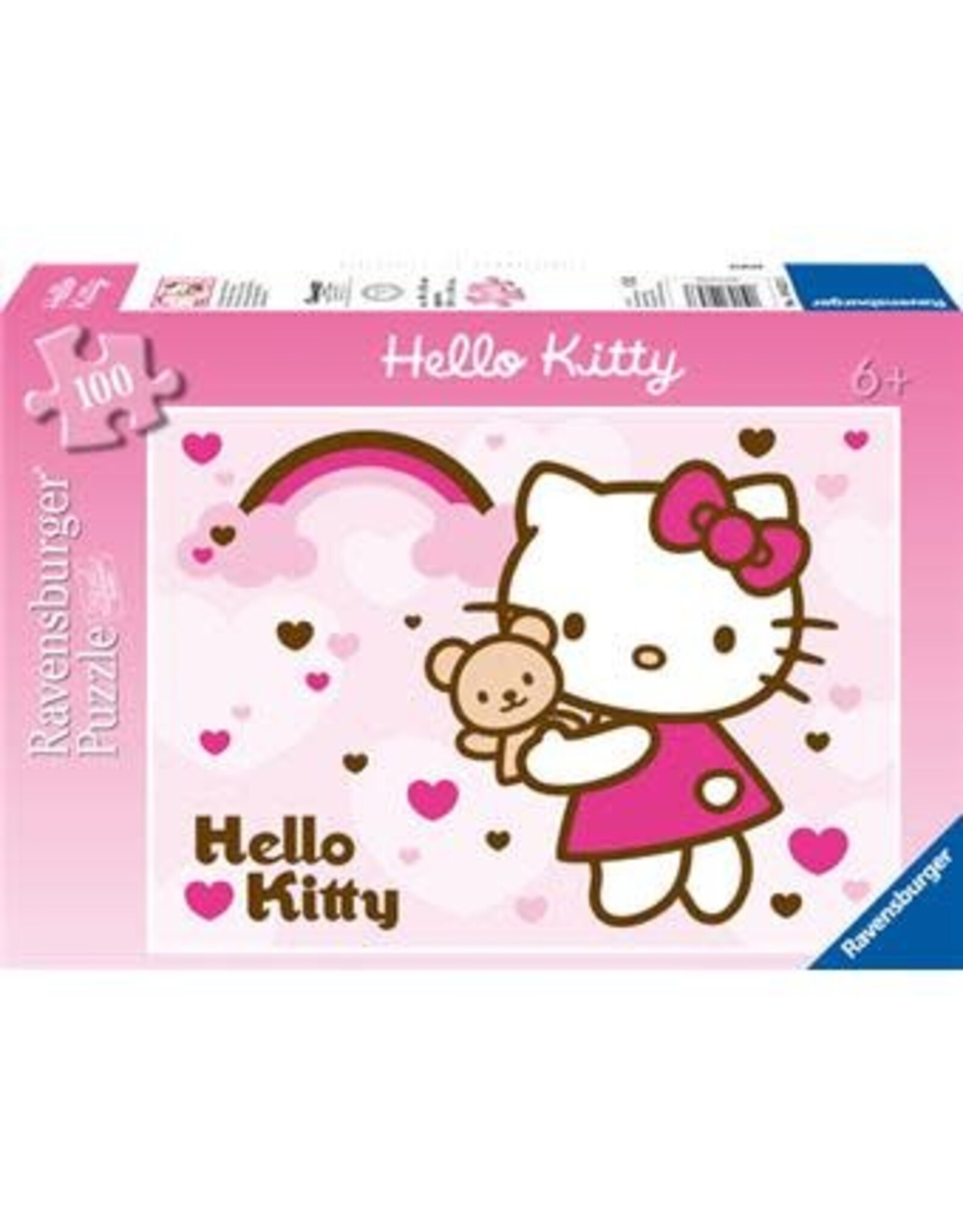 Ravensburger Ravensburger Puzzel 106233 - Dromerige Hello Kitty   100 Stukjes