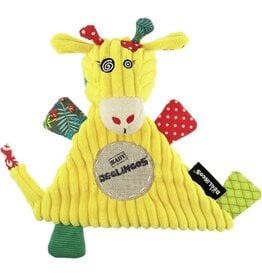 Les Déglingos Les Deglingos Knuffeldoekje Operchos de Giraf